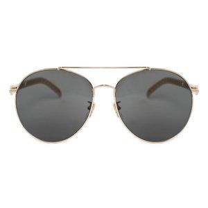 Gucci Grey Aviator Sunglasses